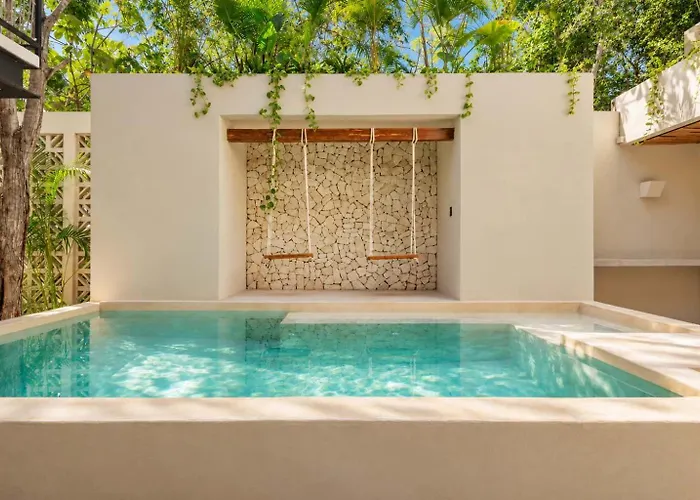 Elegant Boho 3 Pools And Jacuzzi * Tulum