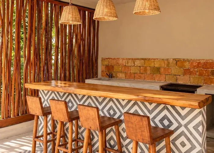 Elegant Boho 3 Pools And Jacuzzi Tulum